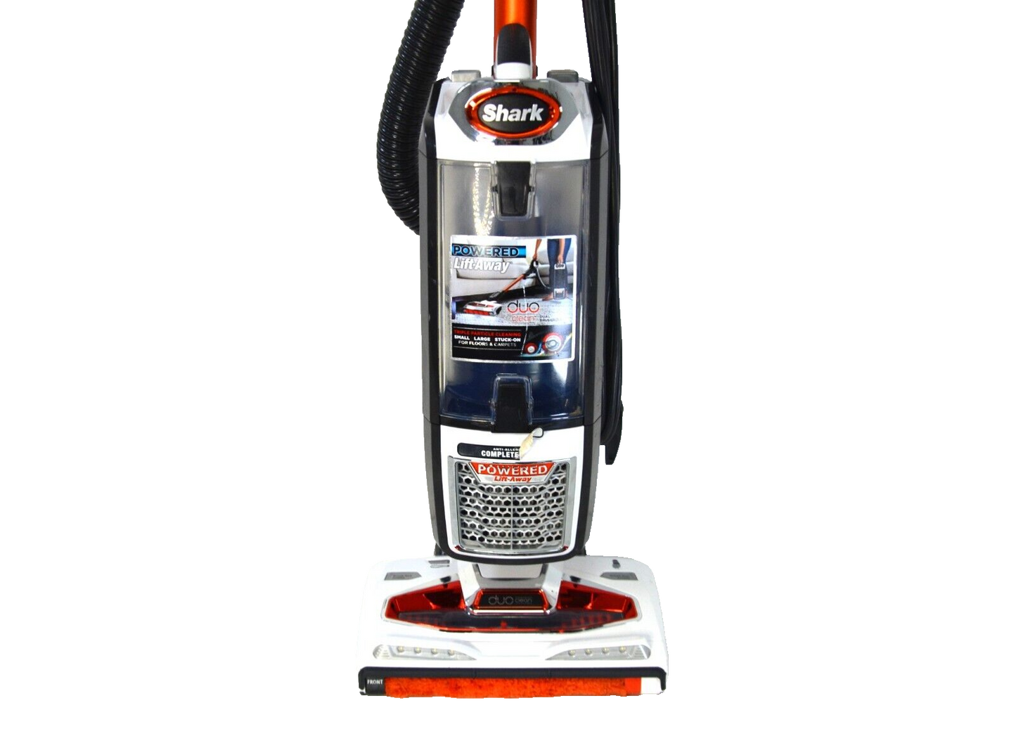 SHARK NV801UKT DUO CLEAN - UPRIGHT TRUEPET VACUUM CLEANER LIFT AWAY (White)