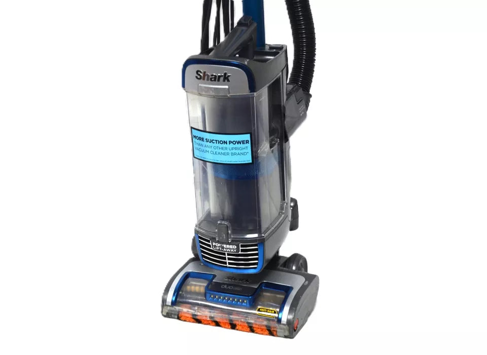 Shark NZ850UKT 1.3L Anti Hair Wrap Bagless Upright Vacuum Cleaner - Blue