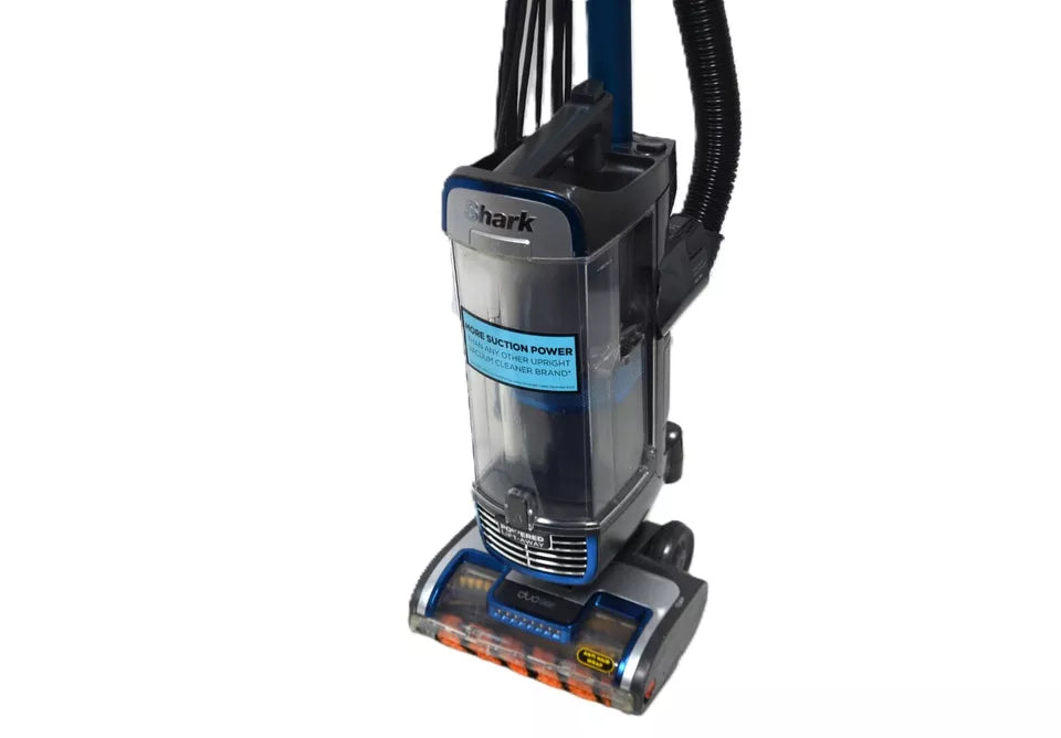 Shark NZ850UKT 1.3L Anti Hair Wrap Bagless Upright Vacuum Cleaner - Blue