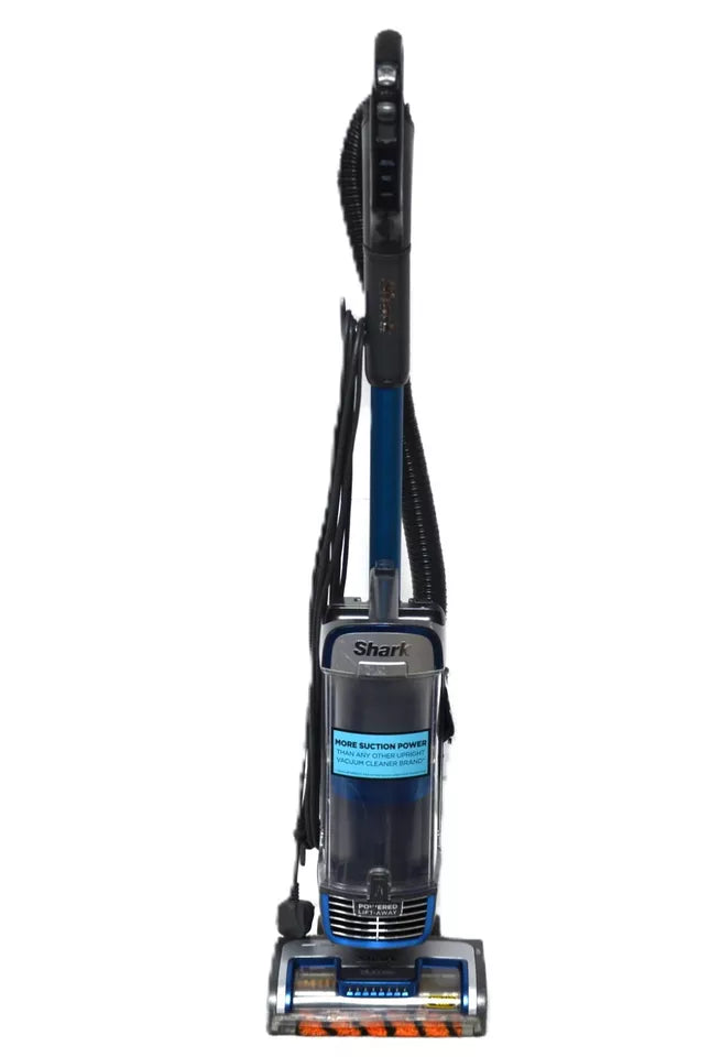 Shark NZ850UKT 1.3L Anti Hair Wrap Bagless Upright Vacuum Cleaner - Blue